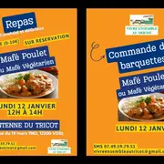Repas convivial et délicieux