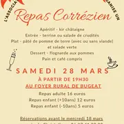 Repas Corrézien de l'association Les lutins