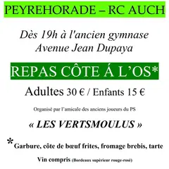 Repas Côte à l'os