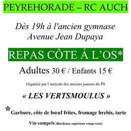 Repas Côte à l'os