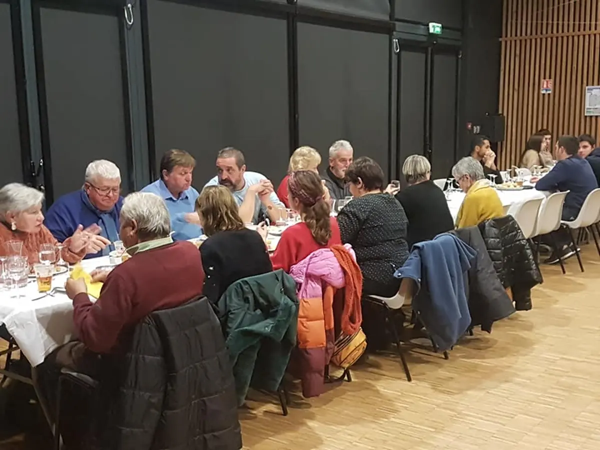 Repas côte de bœuf au braséro