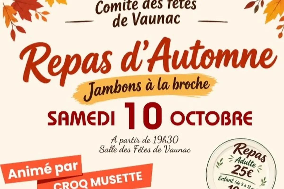 Repas d'automne