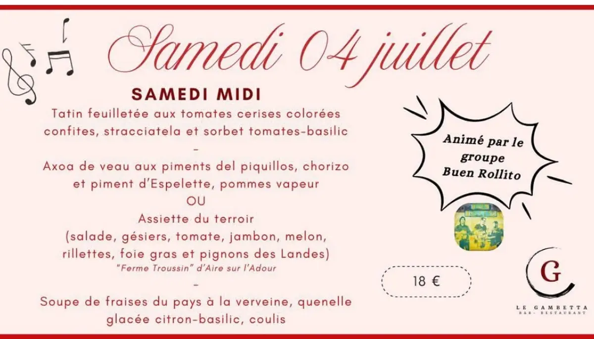 Repas dans la rue