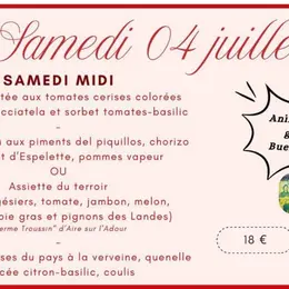 Repas dans la rue