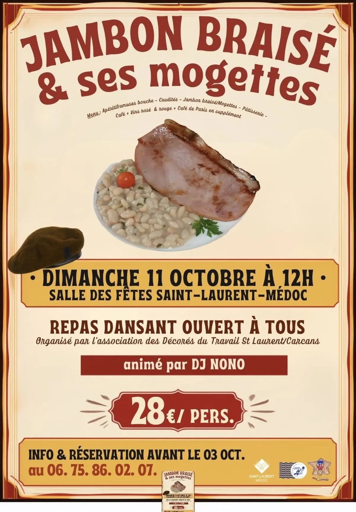 Repas dansant