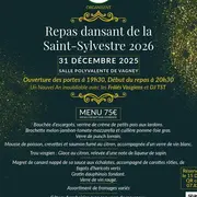 Repas dansant de la Saint-Sylvestre 2026