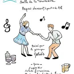REPAS DANSANT DU COMITE DE JUMELAGE BOIS D'AMONT / NOSTANG (Morbihan)