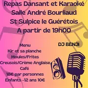 Repas dansant et karaoké de l'amour