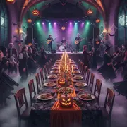 Repas dansant Halloween