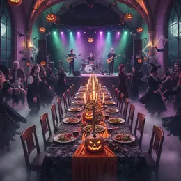 Repas dansant Halloween