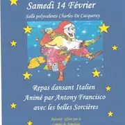 Repas dansant italien