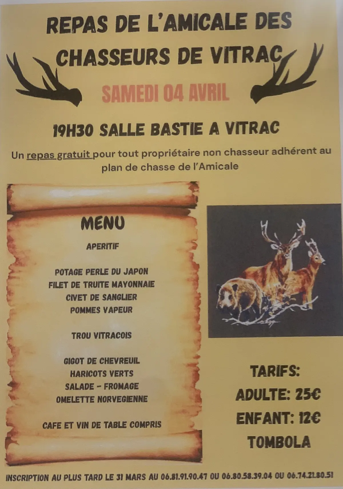 Repas de Chasse