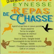 Repas de chasse de la société de chasse (ACCA) d'Eynesse