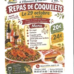 Repas de coquelets