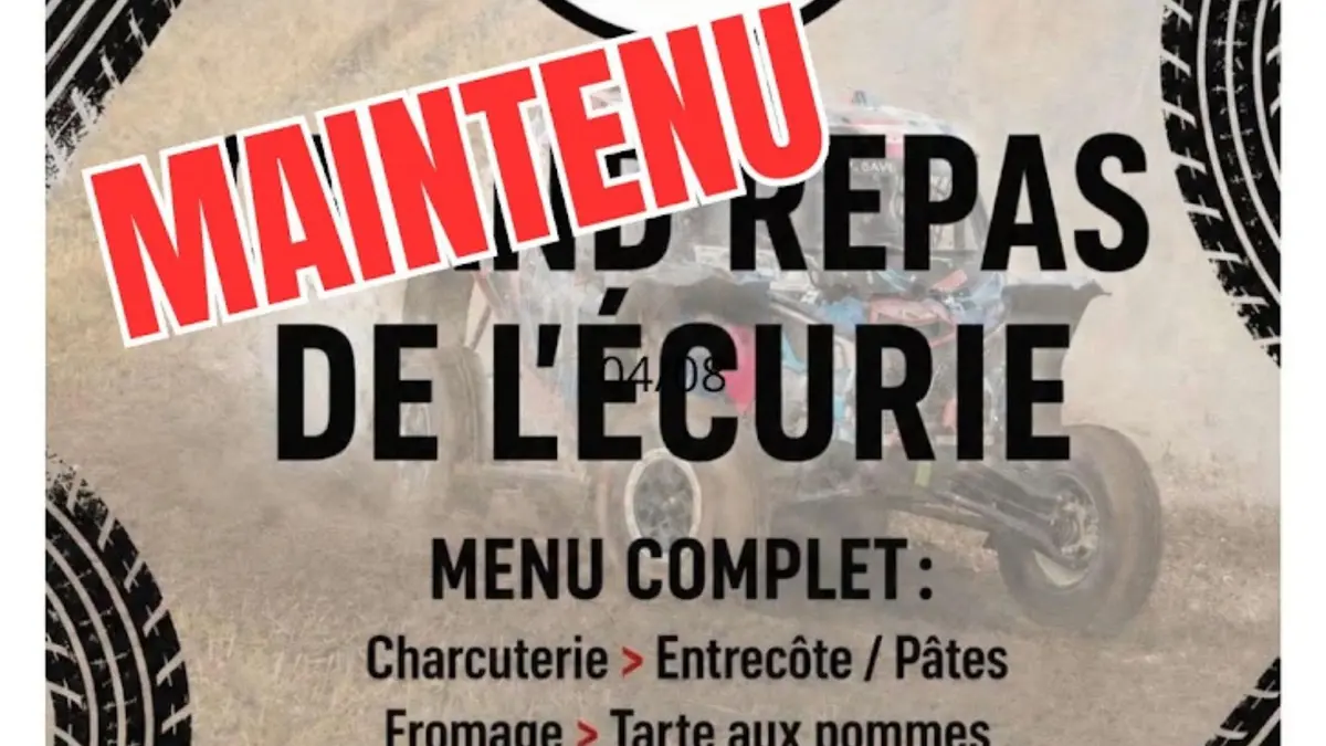 Repas de l'écurie d'Orthez
