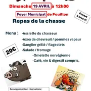 Repas de la chasse à Pouillon
