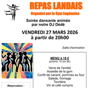 Repas de la gym à Eugénie