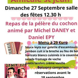 Repas de la pelere du cochon