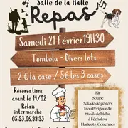 Repas de la société des chasse des Eyzies