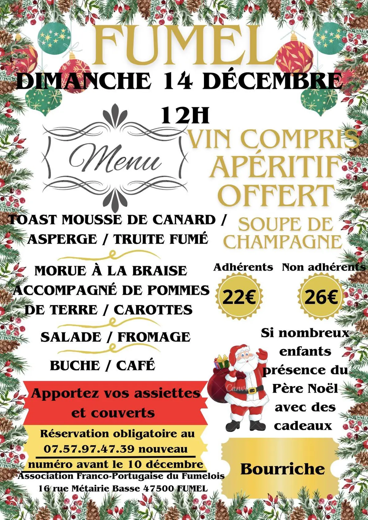 Repas de Noël