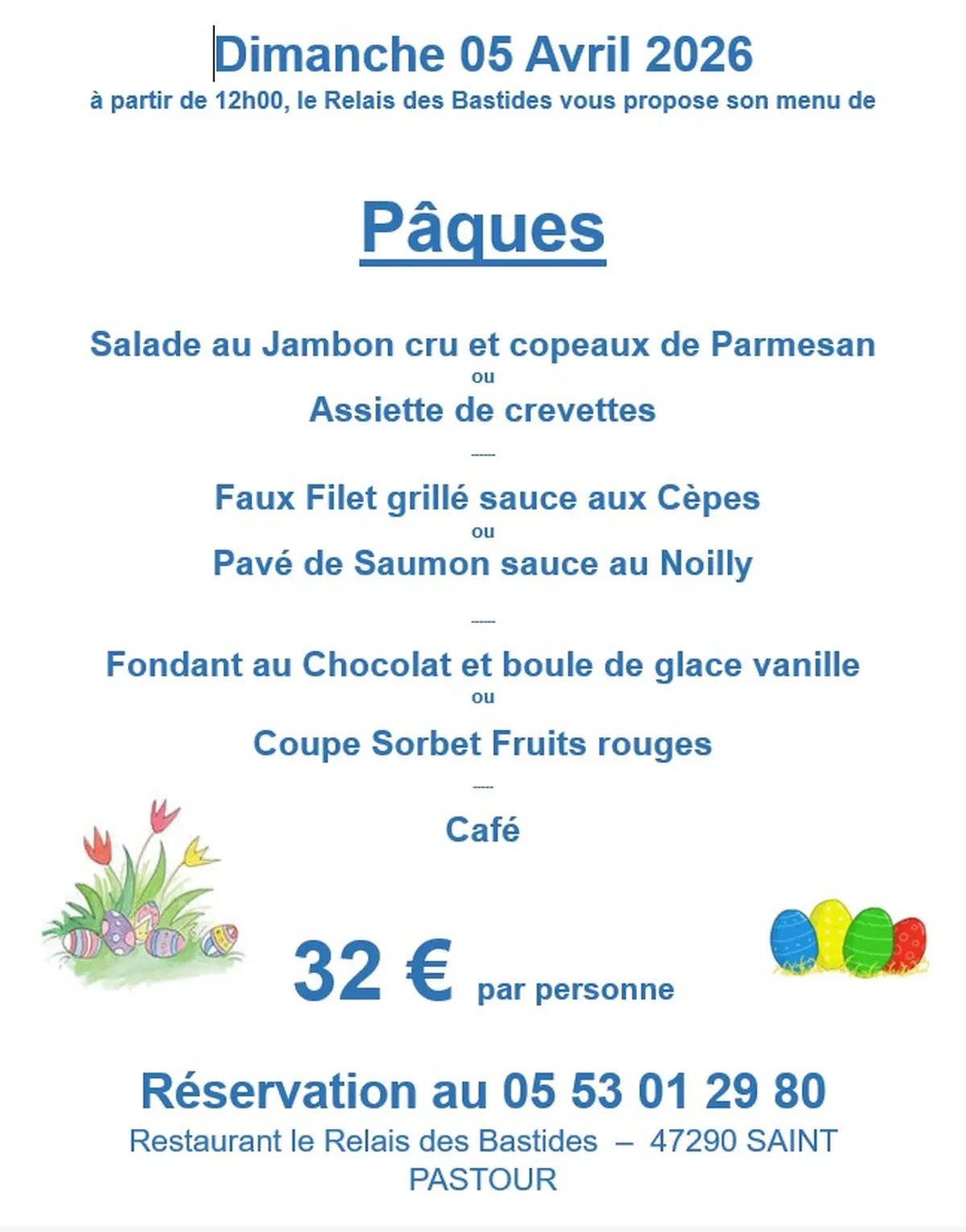Repas de Pâques