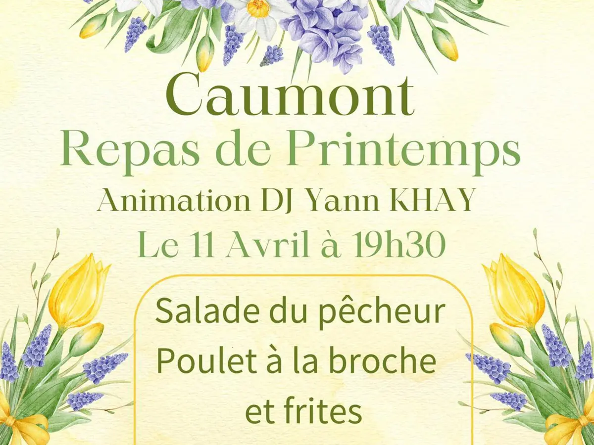 Repas de printemps