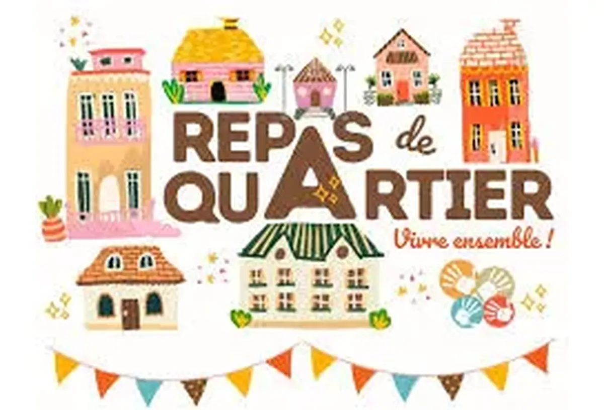 Repas de quartiers à St Geniez d'Olt