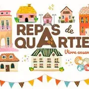 Repas de quartiers à St Geniez d'Olt