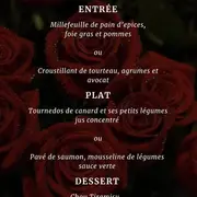 Repas de St Valentin