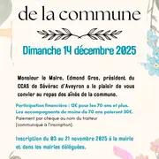 Repas des aînés de Sévérac d'Aveyron