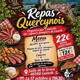 Repas des  pompiers de Luzech