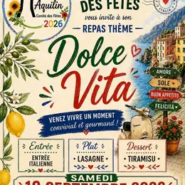 Repas dolce vita