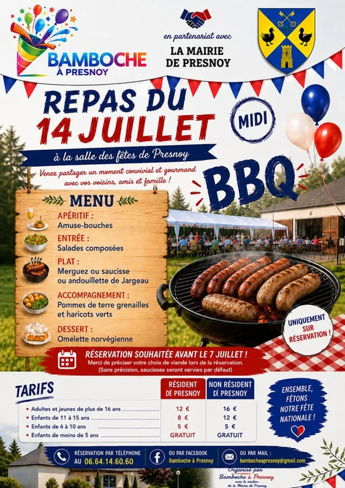 Repas du 14 juillet