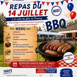 Repas du 14 juillet