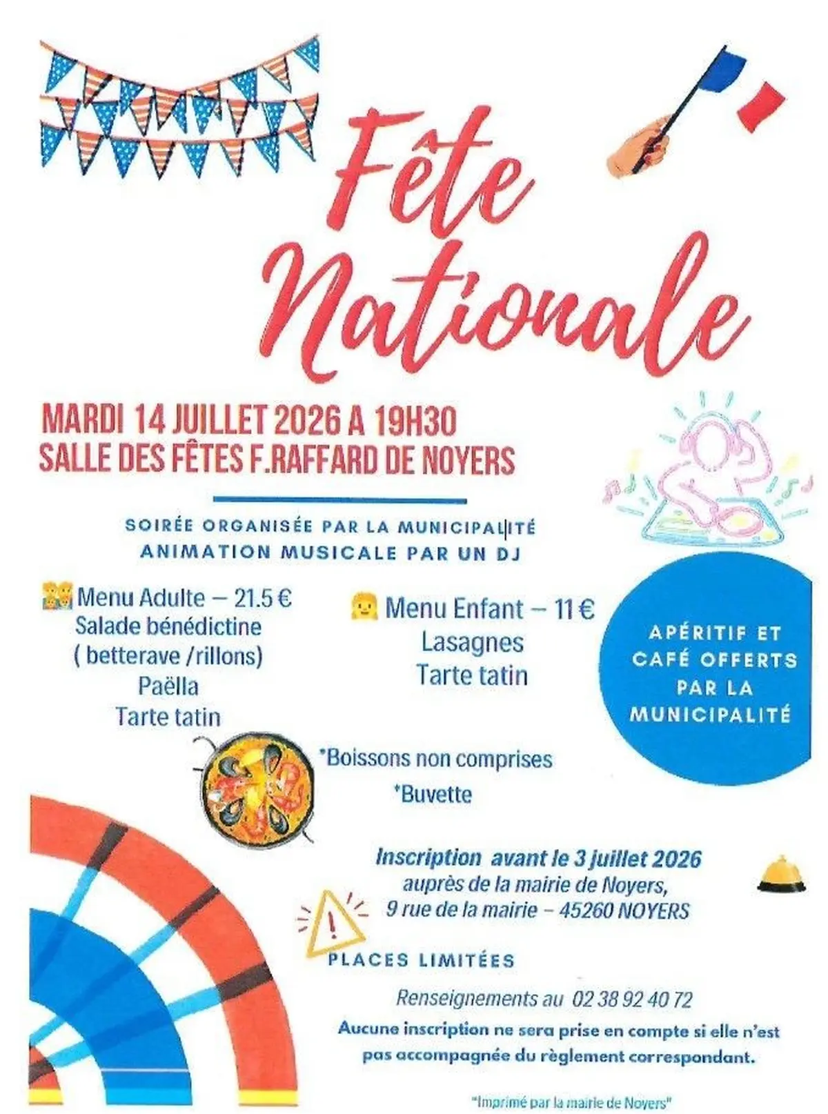 Repas du 14 juillet