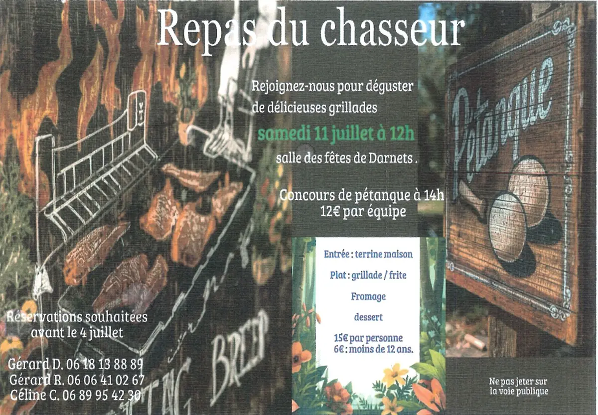 Repas du chasseur