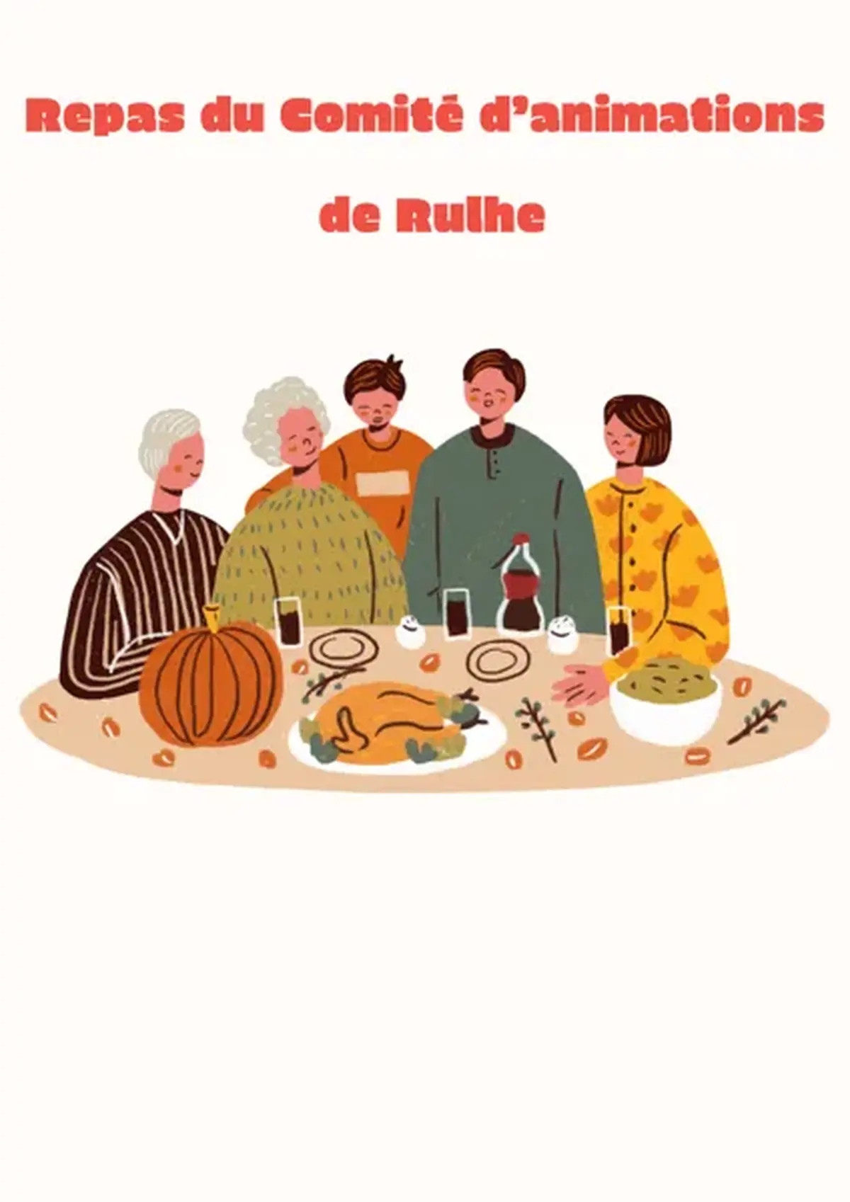 Repas du comité d'animation de Rulhe