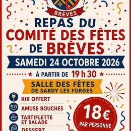 Repas du Comité des fêtes de Brèves