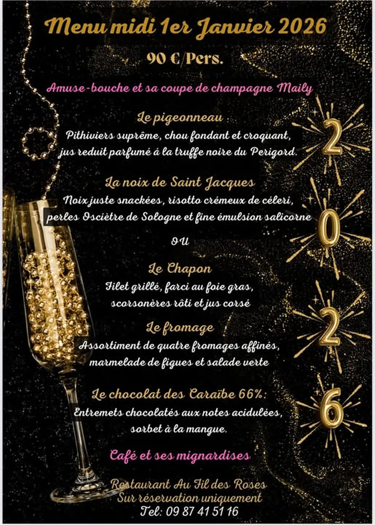 Repas du jour de l'an