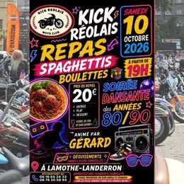 Repas du Kick Réolais