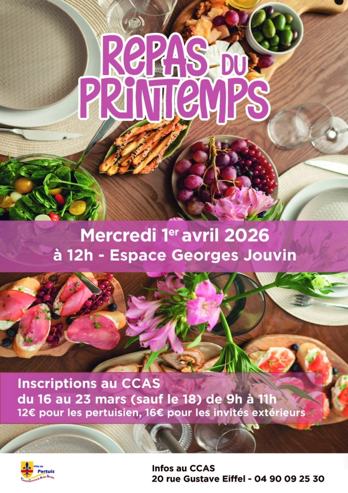 Repas du printemps CCAS