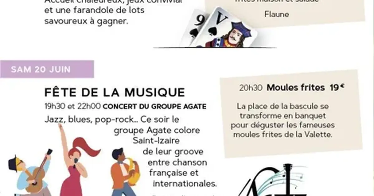Repas et Fête de la Musique