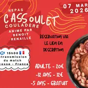 Repas & Rugby à Couladère