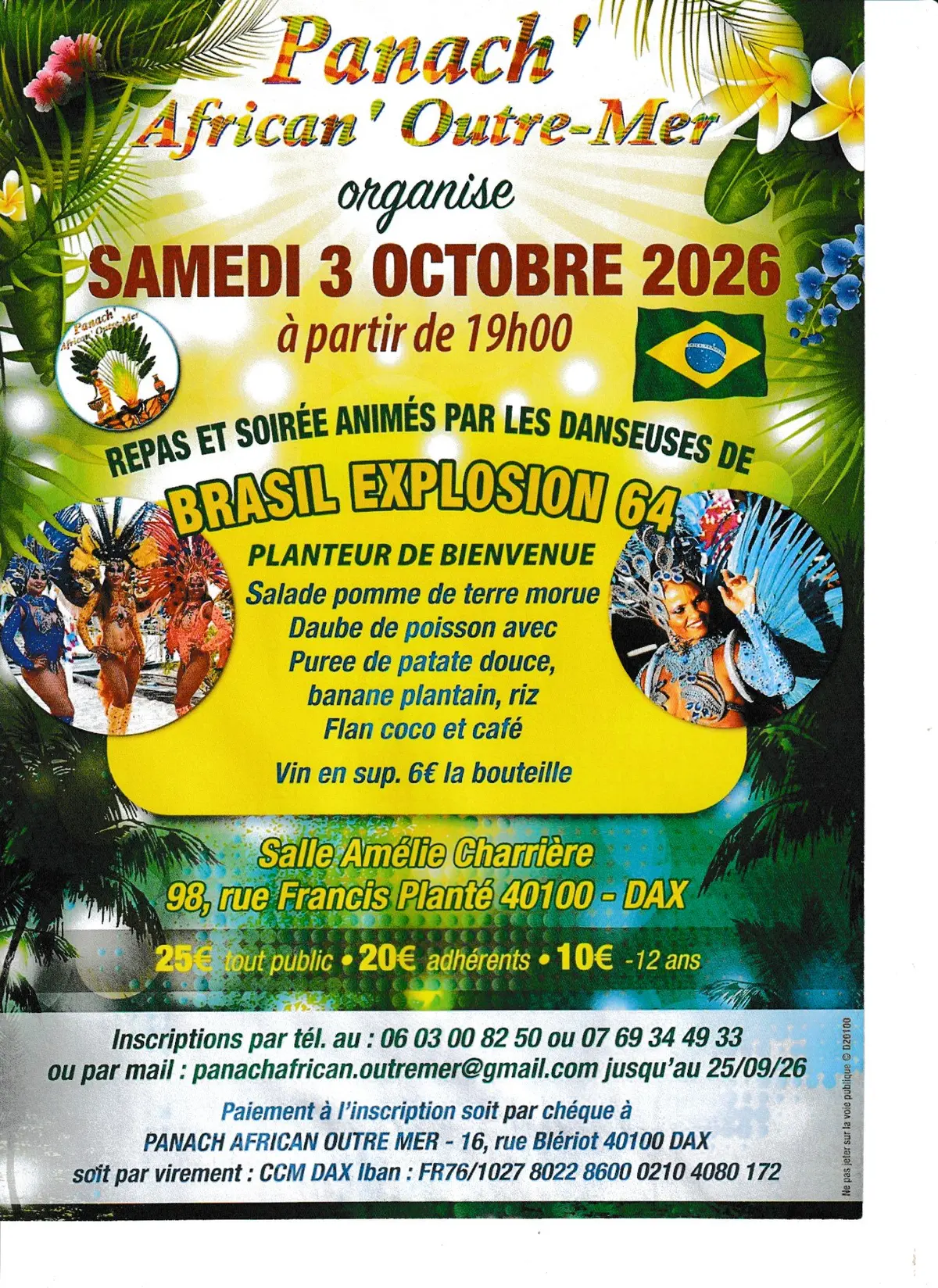 Repas et soirée dansante