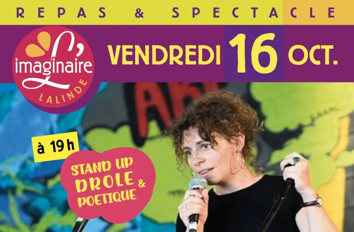 Repas & spectacle – Lisa est… « Trop Mademoiselle »