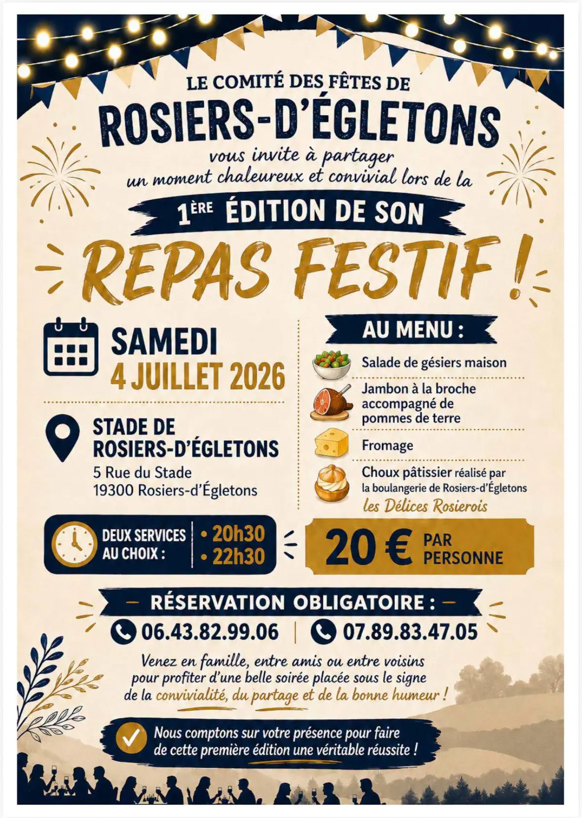Repas festif