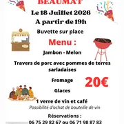Repas festif à Beaumat