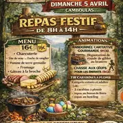Repas festif et animations