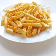 Repas fondu frites