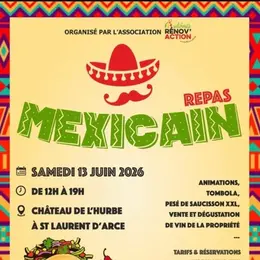 Repas Mexicain au Château de l'Hurbe